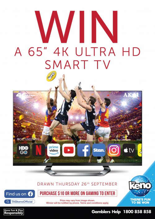 WIN a 65" 4K ULTRA HD TV WIN a 65" 4K ULTRA HD TV