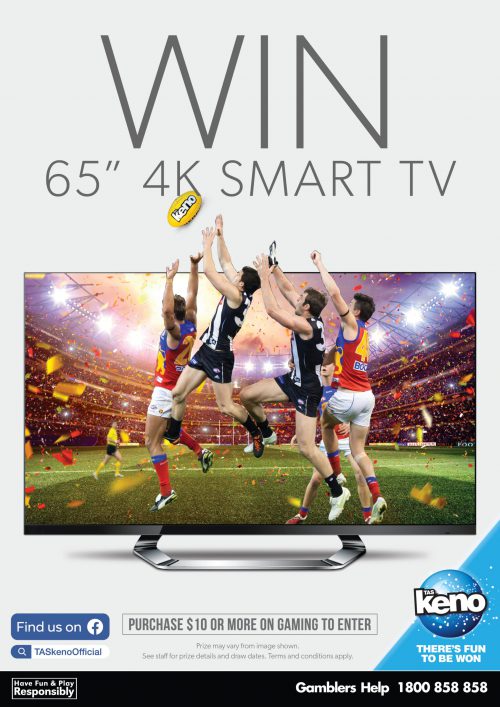 WIN a 65" Big Screen TV WIN a 65" Big Screen TV