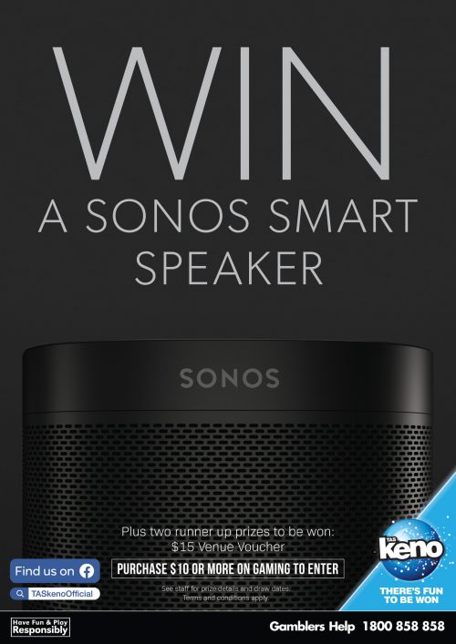 WIN a SONOS Smart Speaker WIN a SONOS Smart Speaker