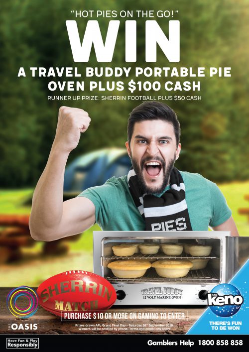 WIN a Portable Pie Oven WIN a Portable Pie Oven