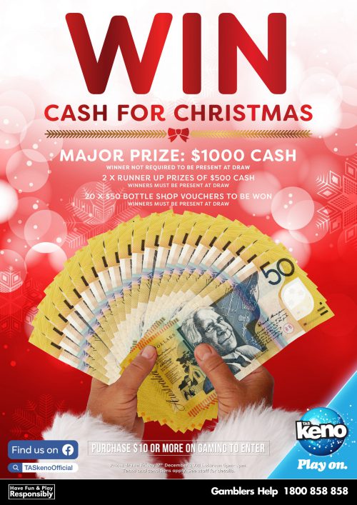 WIN $1000 Christmas Cash WIN $1000 Christmas Cash