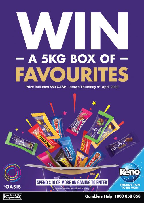WIN a 5kg Box of Favourites WIN a 5kg Box of Favourites