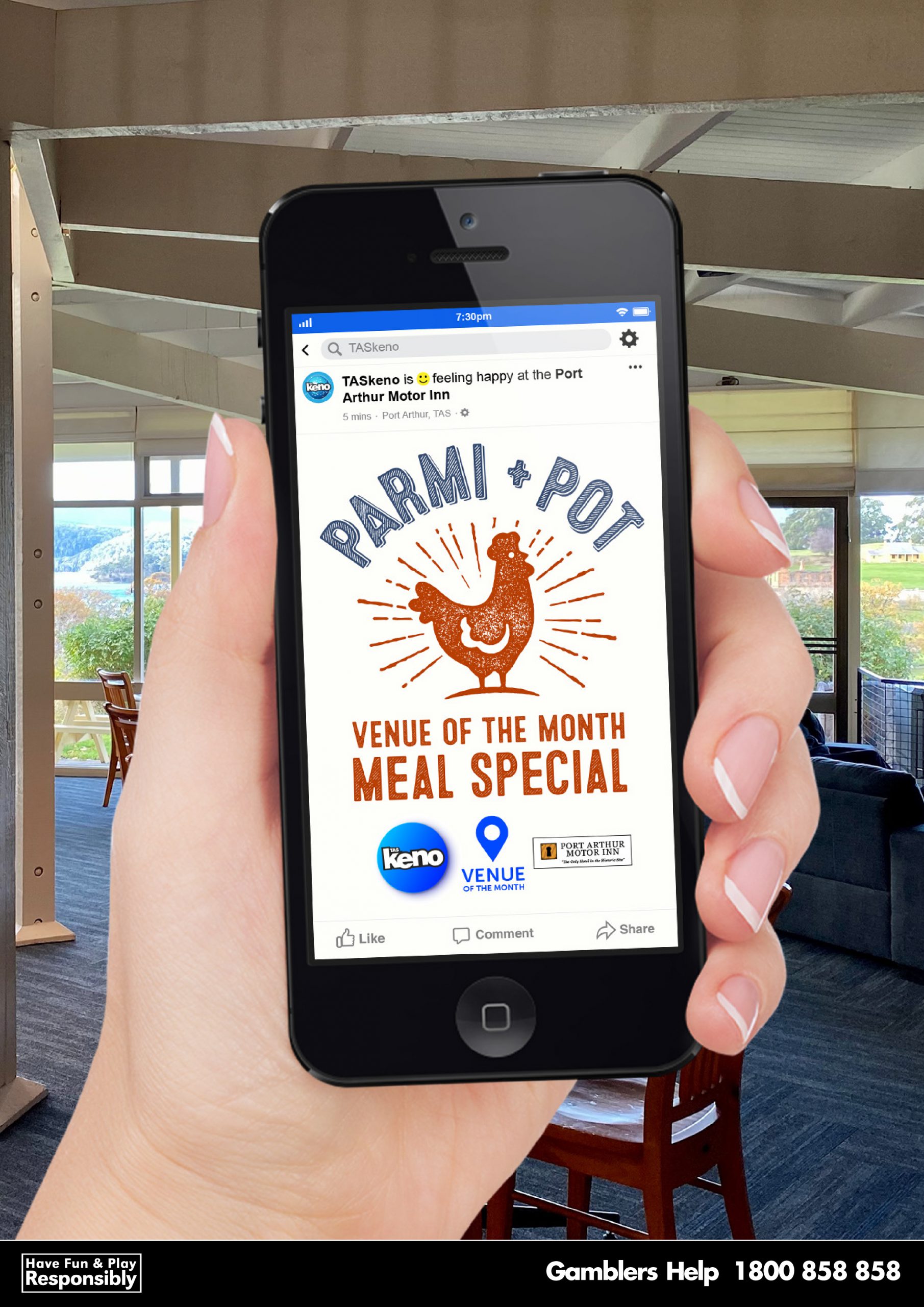 Parmi + Pot Meal Deal