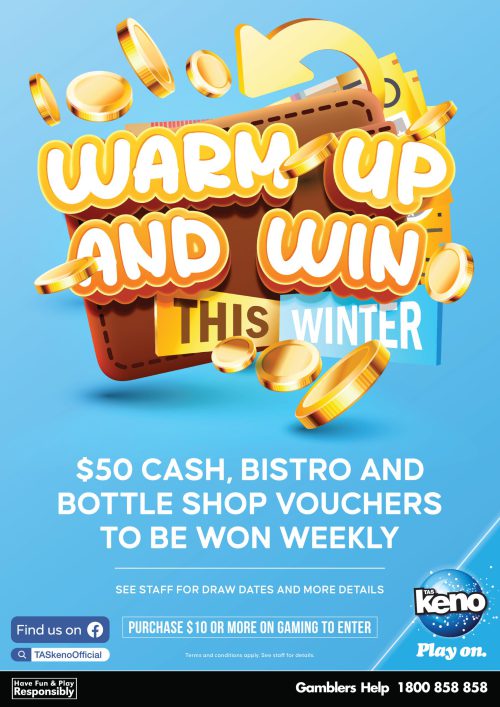 Warm up and WIN! Warm up and WIN!